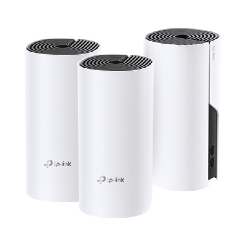 KIT 3 Routers Inalámbricos MESH Interior para Hogar / Doble Banda WiFi 5 AC1200 Mbps / 2 Puerto Gigabit WAN/LAN / 2 Antenas Internas / Administración Mediante la App Deco iOS Android image 4