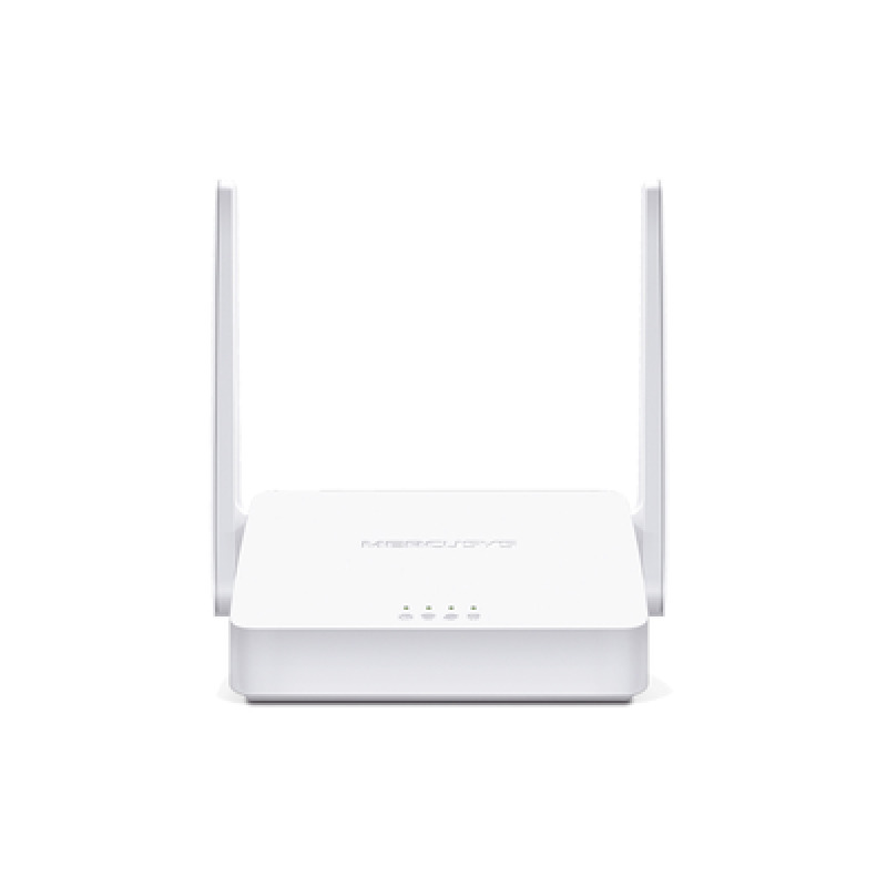 Router Inalámbrico N /  24 GHz de 300 Mbps / 1 Puerto WAN 10/100 Mbps  / 2 Puertos LAN 10/100 Mbps / 2 antenas de 5 dBi / Compatible con IPV6 e IPTV