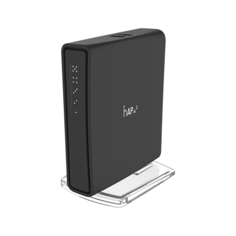 hAP ac2 5 Puertos Gigabit Ethernet 1 puerto USB Doble Banda 80211 b/g/n/ac antena de 25 dBi hasta 500 mW de Potencia