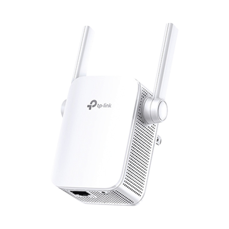 Repetidor / Extensor de Cobertura WiFi AC 1200 Mbps doble banda 24 GHz y 5 GHz con 1 puerto 10/100 Mbps con 2 antenas externas
