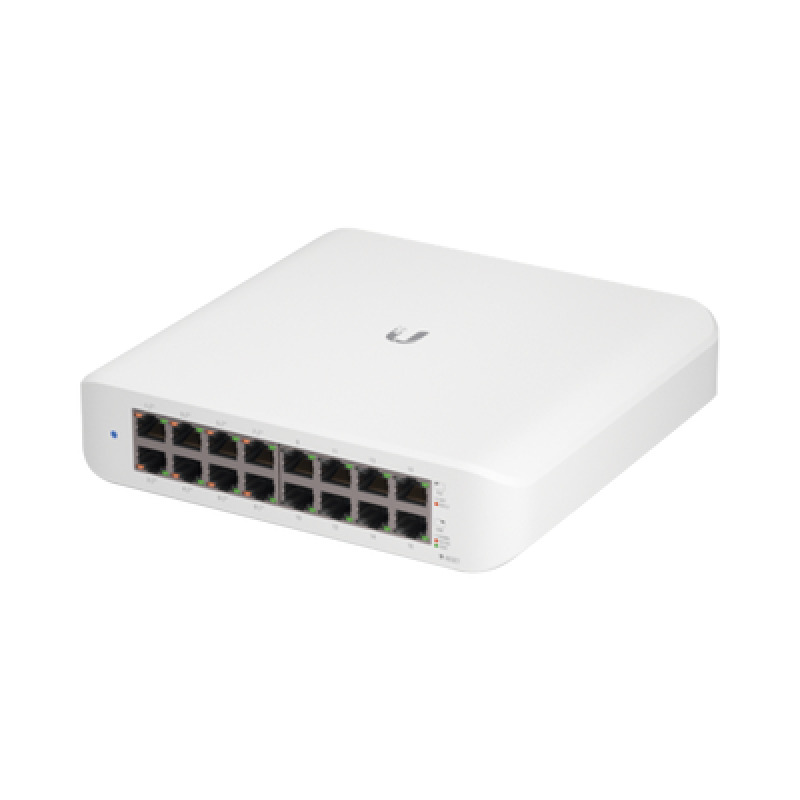 Switch UniFi Lite Administrable PoE de 16 Puertos 10/100/1000 Mbps 8 puertos 8023af/at 45 W image 2