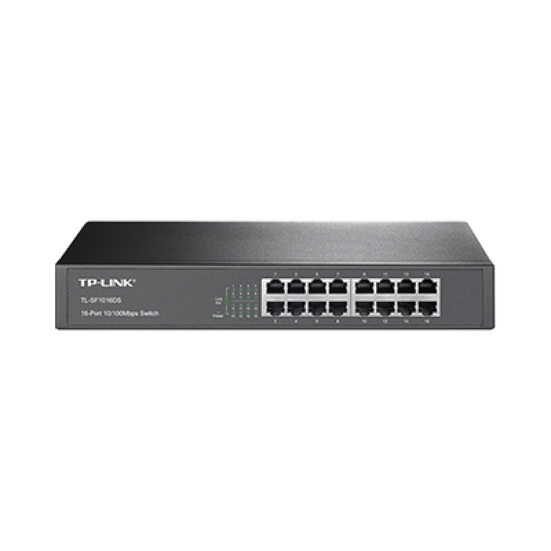 Switch no administrable de 16 puertos 10/100 Mbps de escritorio y para montaje en rack image 2