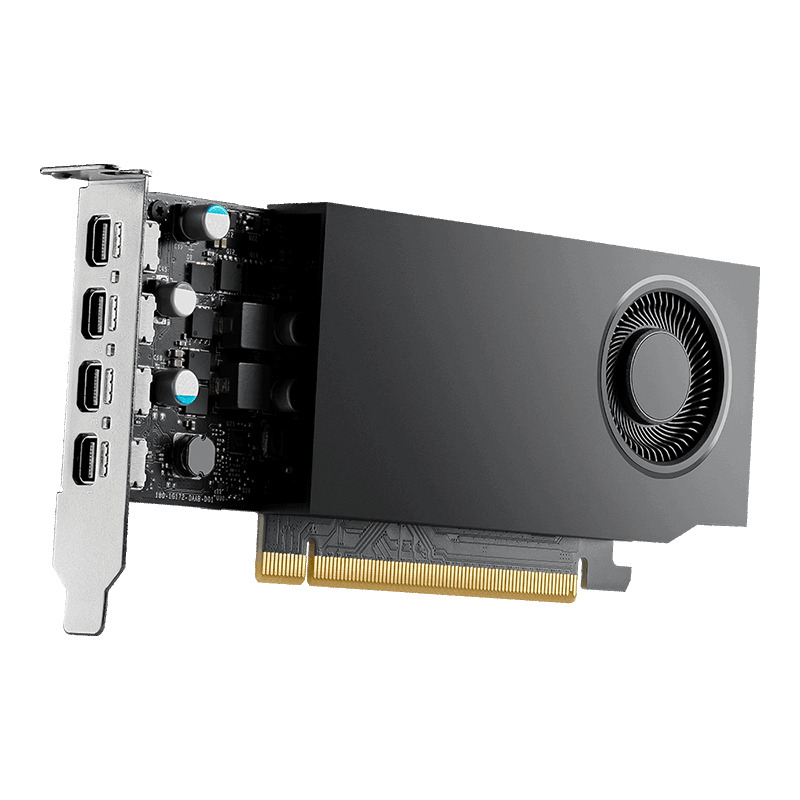 TARJETA DE VIDEO PNY NVIDIA QUADRO A400/PCIE X16 3.0/4 GB/GDDR6/3X MINIDP 1.4/BAJO PERFIL/GAMA MEDIA/DISEÑO