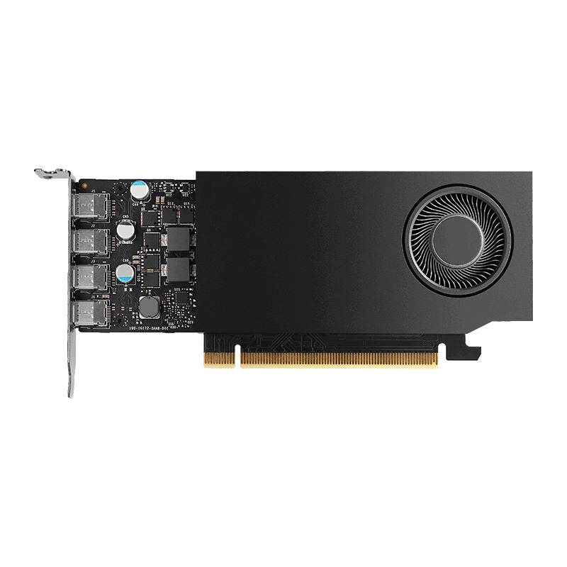 TARJETA DE VIDEO PNY NVIDIA QUADRO A400/PCIE X16 3.0/4 GB/GDDR6/3X MINIDP 1.4/BAJO PERFIL/GAMA MEDIA/DISEÑO image 2