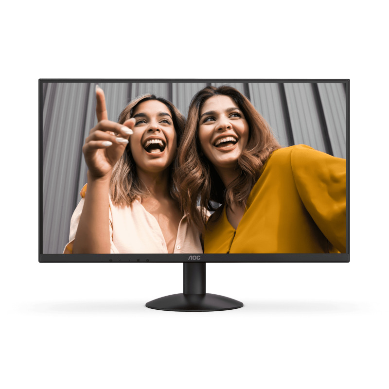 MONITOR LED AOC 27B30HM / COLOR NEGRO / PANEL IPS 27 / HDMI Y VGA / ASPECTO 169 / TIEMPO DE RESPUESTA 1MS / FULL HD 1920 X 1080 / 100 HZ / VESA 100X100 MM / CONTRASTE 20,000,0001 / BRILLO 250 CD/M2