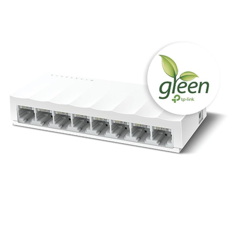 Switch para escritorio 8 puertos 10/100Mbps  image 2