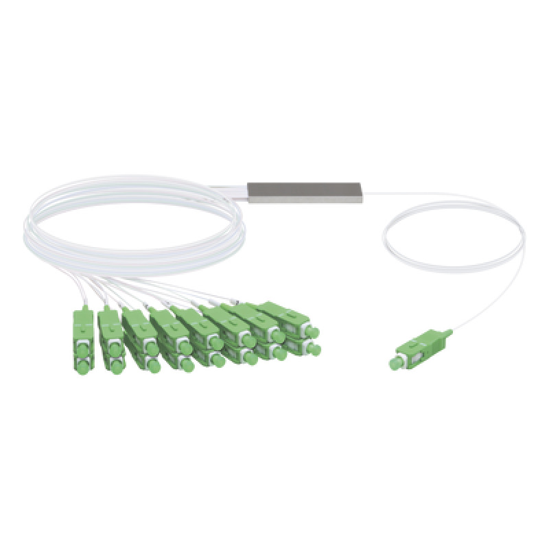 UFiber Splitter Divisor Óptico PLC 1 x 16 con conectores SC/APC image 2