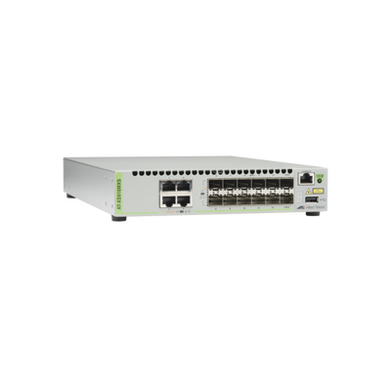 Switch Capa 3 Stackeable 10 Gigabit  12 puertos SFP/SFP 10G y 4 puertos 100/1000/10G BaseT RJ45 image 2