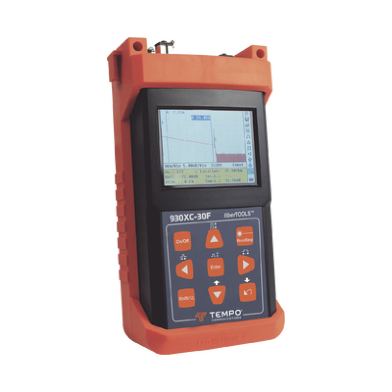 OTDR para pruebas en Enlaces de Fibra Óptica lambdas 1310/1550/1625 nm / Prueba Fibra Viva