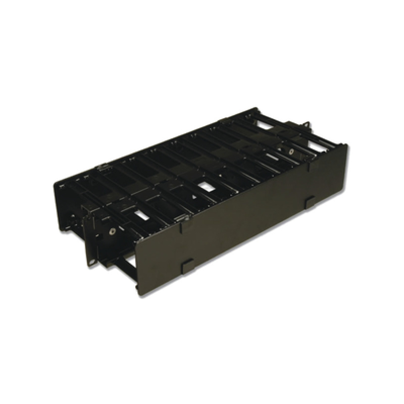 Organizador de Cable Horizontal RouteIT Doble Para Rack de 19in 4in de profundidad 2UR image 3