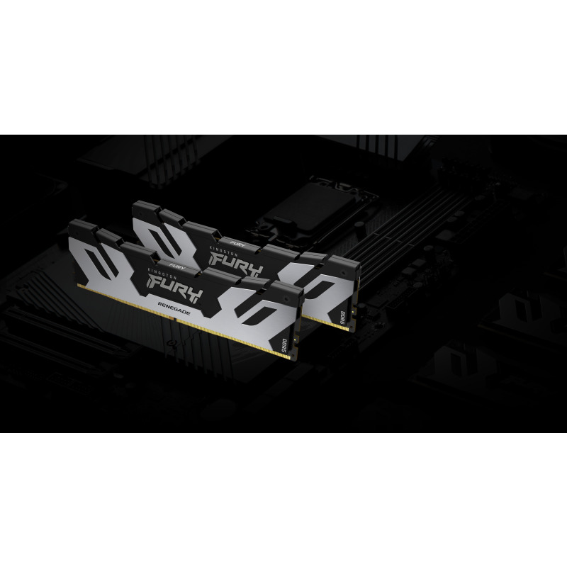 MEMORIA RAM KINGSTON DIMM DDR5 48GB 6000MT/S FURY RENEGADE SILVER XMP CL32 288PIN 1.35V C/DISIPADOR DE CALOR P/PC/GAMER/ALTO RENDIMIENTO (KF560C32RS-48) image 9