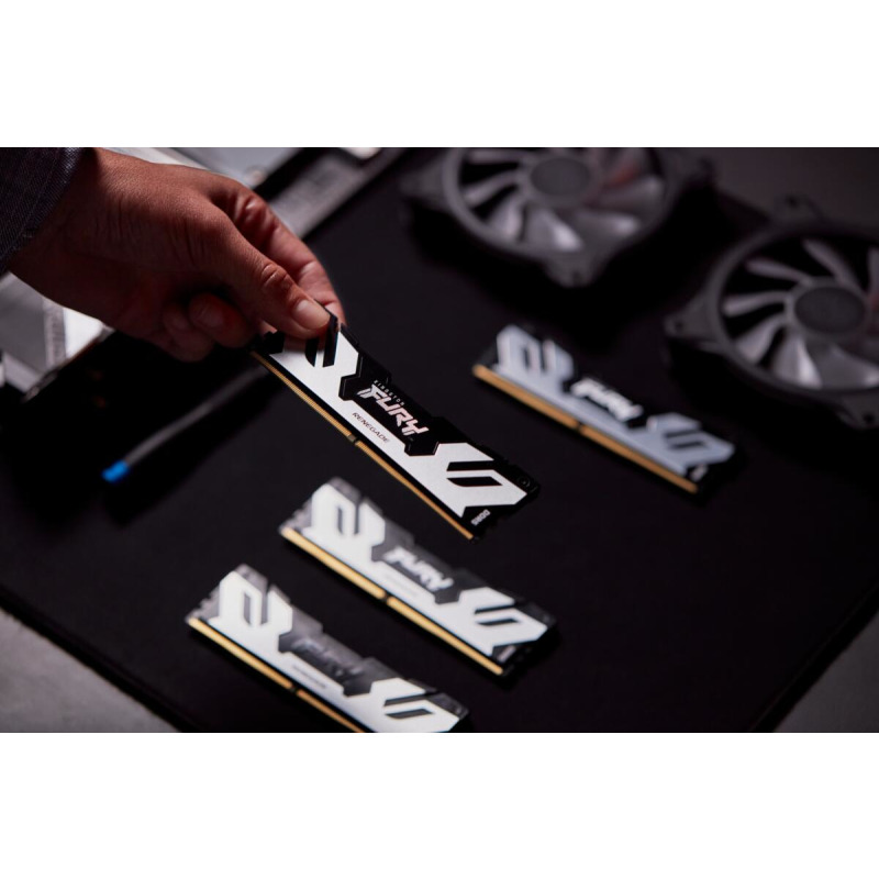 MEMORIA RAM KINGSTON DIMM DDR5 48GB 6000MT/S FURY RENEGADE SILVER XMP CL32 288PIN 1.35V C/DISIPADOR DE CALOR P/PC/GAMER/ALTO RENDIMIENTO (KF560C32RS-48) image 17