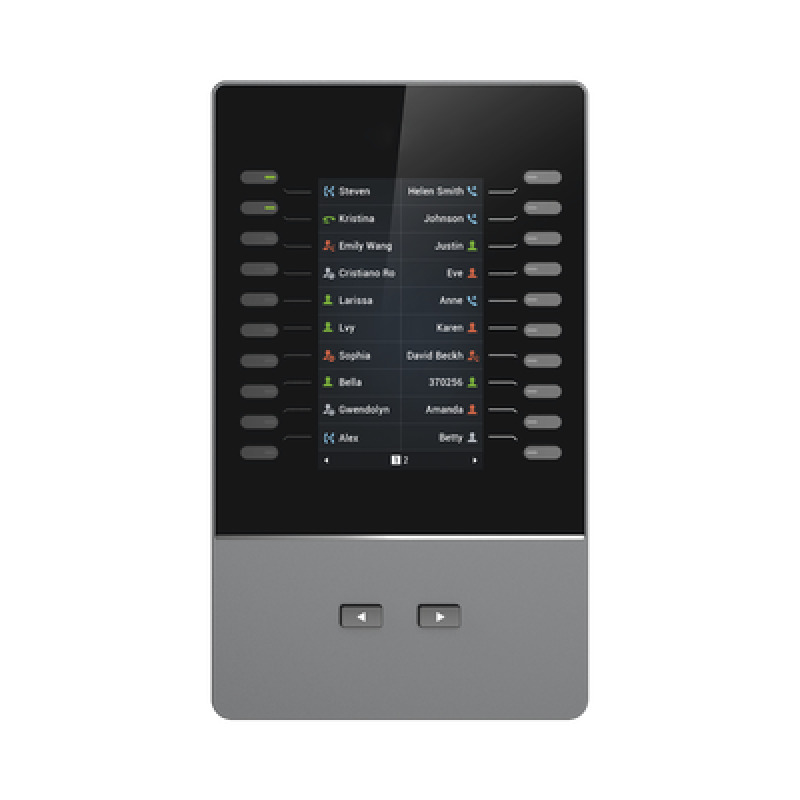 Modulo de extensión para modelos GRP2615 GRP2624 GRP2650  GRP2670 y al Videoteléfono IP GXV3350  GXV3450 de Grandstream