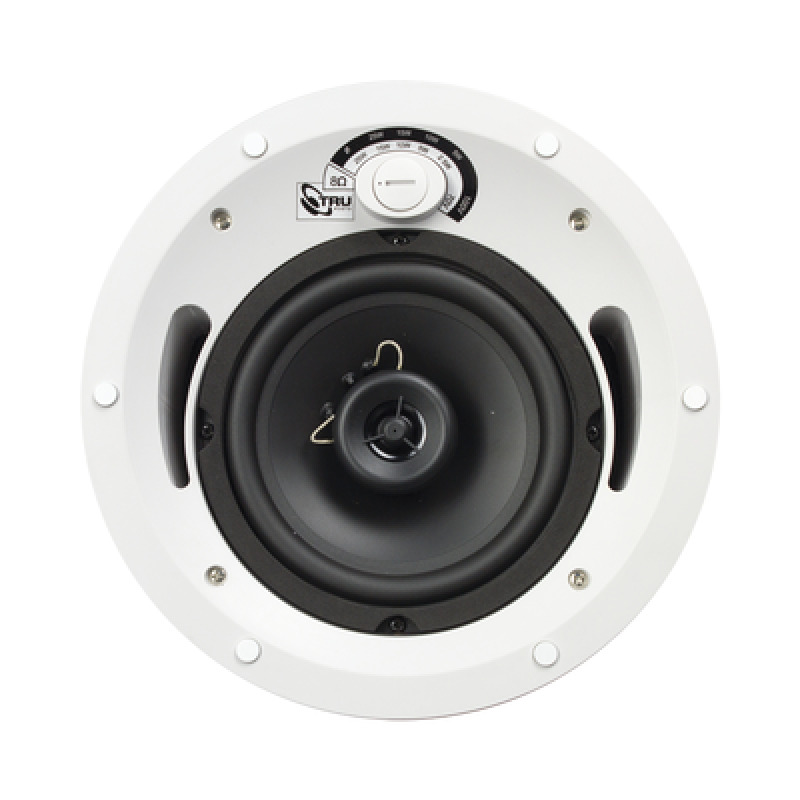 Altavoz comercial de 2 vías | 70V /100V | 8 Ohms | montaje en techo | woofer de 65 in | 60 Watts |