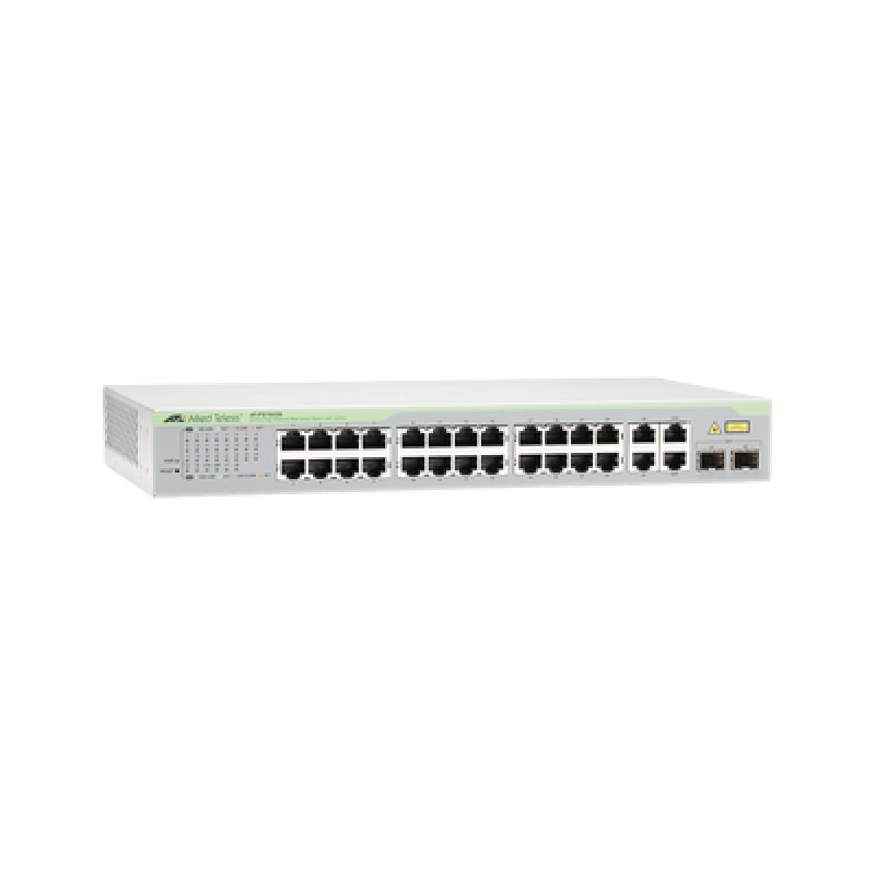 Switch WebSmart de 24 puertos 10/100 Mbps  2 puertos 10/100/1000 Mbps  2 SFP Gigabit Combo image 2