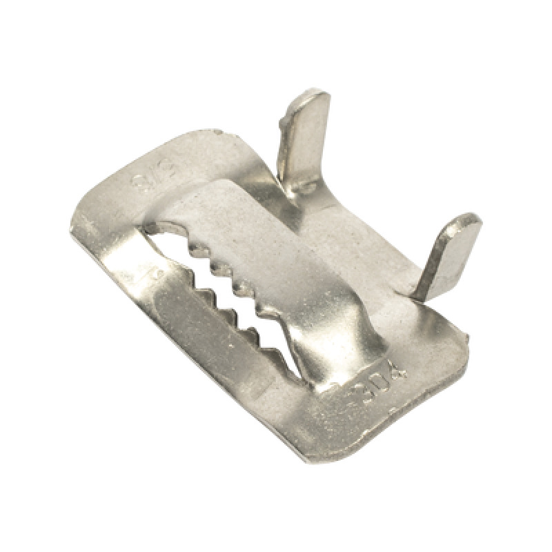 Hebilla de Acero Inoxidable T 5/8 100 piezas image 2