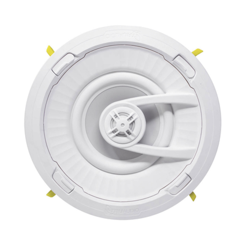 Altavoz de 7  | montaje de Techo | Diseño TruGrip | Instalacion Sin Herramientas | Woofer de Polipropileno Blanco con Quick Connect