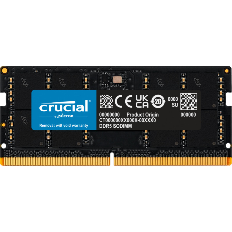 MEMORIA SODIMM DDR5 CRUCIAL (CT32G56C46S5) 32GB DDR5 5600MHZ