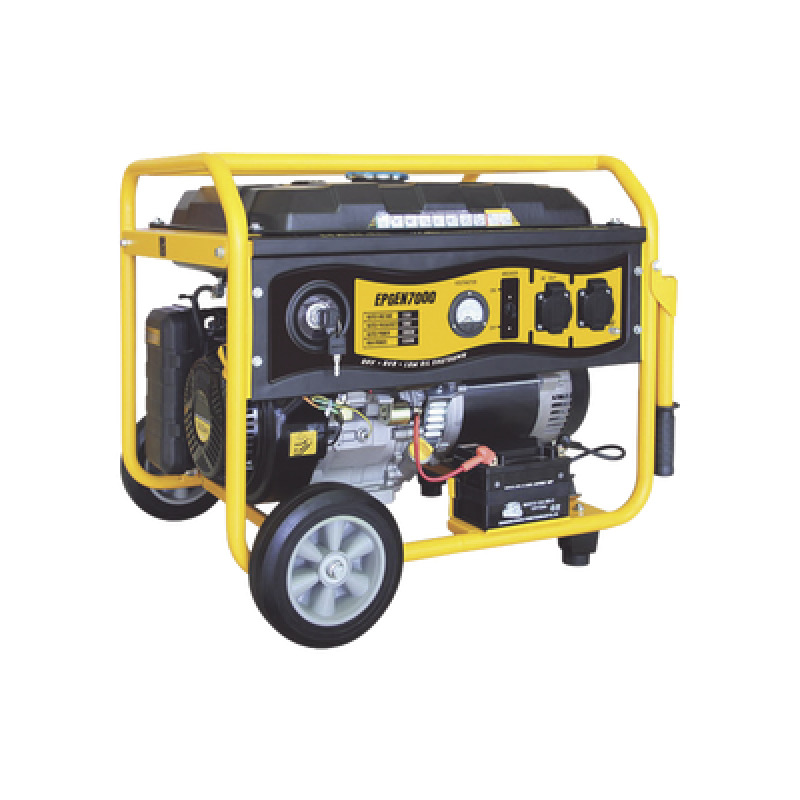 Generador a Gasolina / Planta de Emergencia con Encendido Automático 65KW 220Vac 2 Fases Jaula con Ruedas para Fácil Traslado image 3