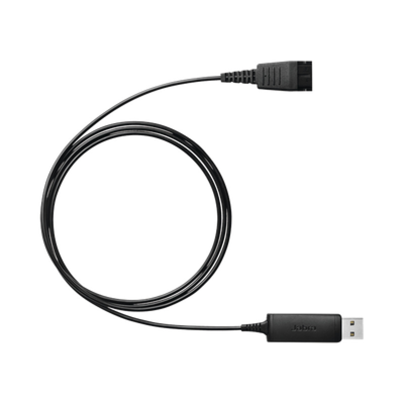 Jabra Link 230 adaptador USB a QD para diademas BIZ1500 BIZ2300 y BIZ2400  23009