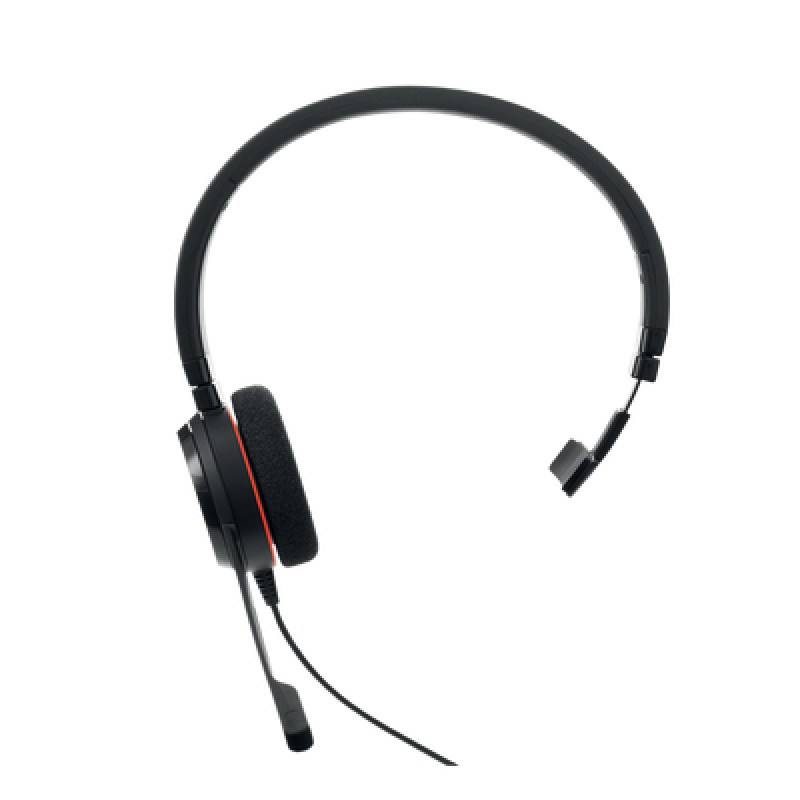Jabra Evolve 20 Mono con conexión USB micrófono con cancelación de ruido de última generación configuración Plug and Play Certificación Microsoft Teams 4993823109