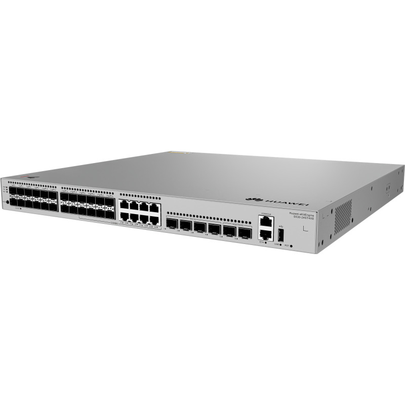 Switch Empresarial Core Gigabit Administrable  Capa 3 / 24 puertos 1GE SFP  Combo con 8 Puertos 10/100/1000 Mbps / 4 Puertos 10GE SFP Uplink / 2 Puertos 10GE SFP Stack / ERPS / Ruteo Dinámico RIP OSPF ISIS y BGP  / iStack / Administraci image 3