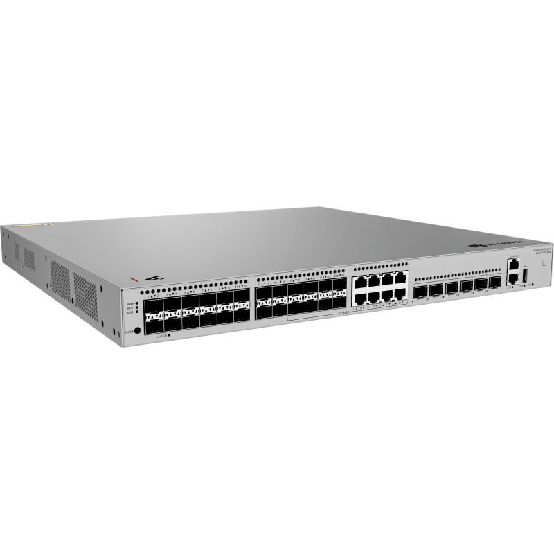 Switch Empresarial Core Gigabit Administrable  Capa 3 / 24 puertos 1GE SFP  Combo con 8 Puertos 10/100/1000 Mbps / 4 Puertos 10GE SFP Uplink / 2 Puertos 10GE SFP Stack / ERPS / Ruteo Dinámico RIP OSPF ISIS y BGP  / iStack / Administraci image 4