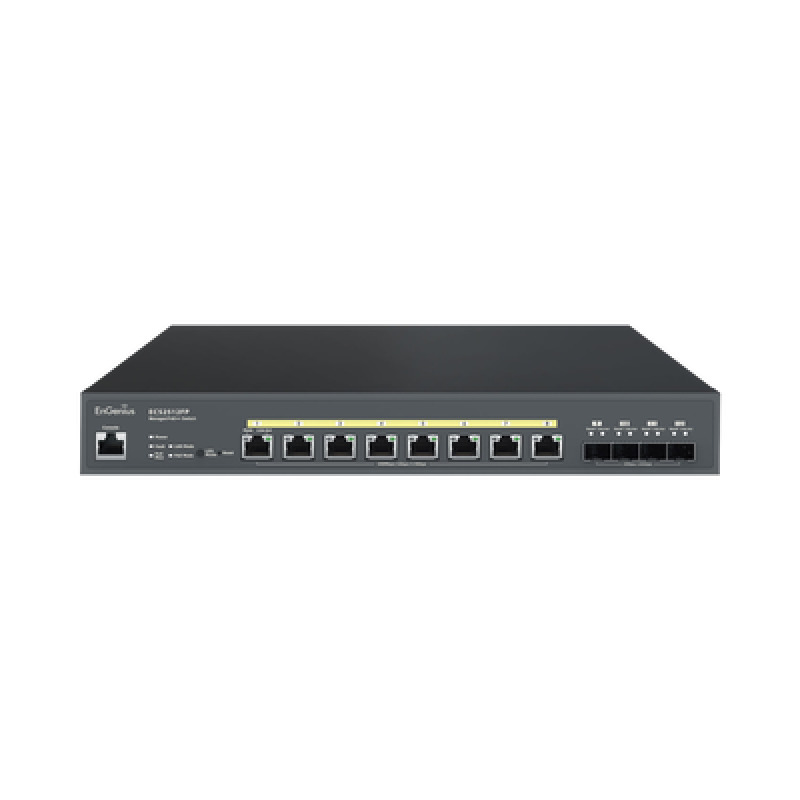 Switch PoE  Administrable en Nube Capa 2  de 8 puertos PoE  de 25 Gbps Hasta 240 W 4 puertos de SFP image 2