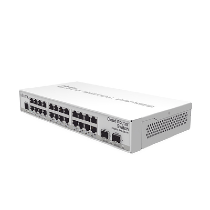 Switch Sistema Operativo Dual 24 Puertos Gigabit Ethernet y 2 Puertos SFP Para Escritorio