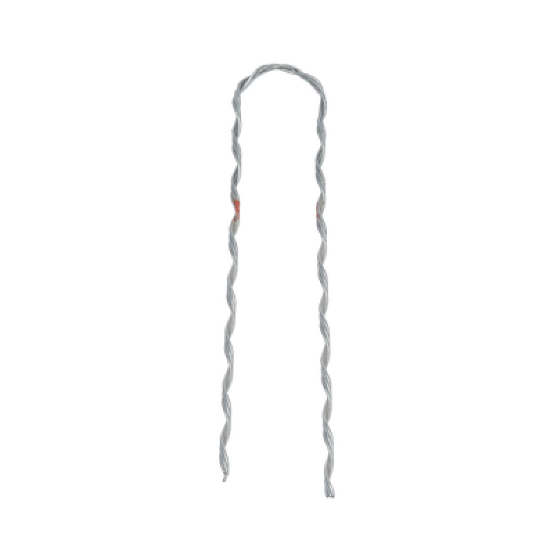 Remate Preformado para Fibra Óptica Figura 8 Span 100 m para mensajero de acero con diámetro 36 mm