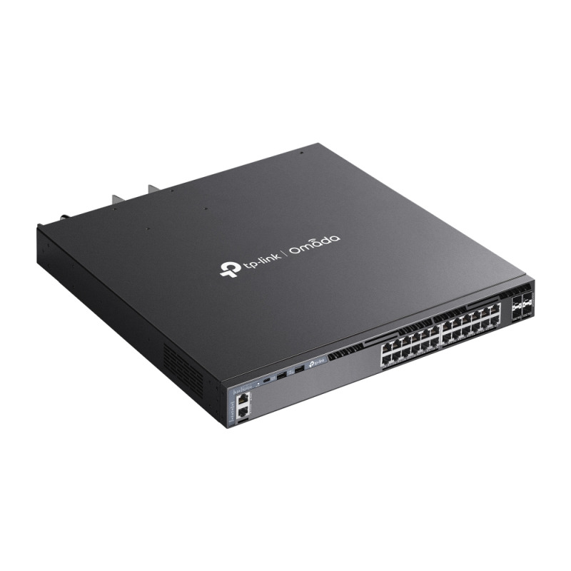 TP-LINK SG6428XHP - Switch Omada L3 Stackable de 24 puertos POE+ Gigabit y 4 puertos SFP+ 10G , 700W , Stacking físico , Funciones L3 Enterprise. RIP, OSPF, ECMP, VRRP, PIM-DM, DHCP Server/Relay , Alta disponibilidad , VRRP y ERPS , Interfaz WEB , CLI. image 7
