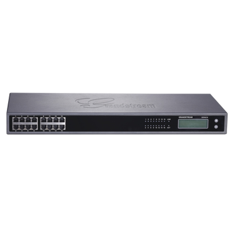 Gateway VoIP GrandStream ATA de 16 puertos FXS 1 puerto TELCO de 50 pins p/montaje en rack