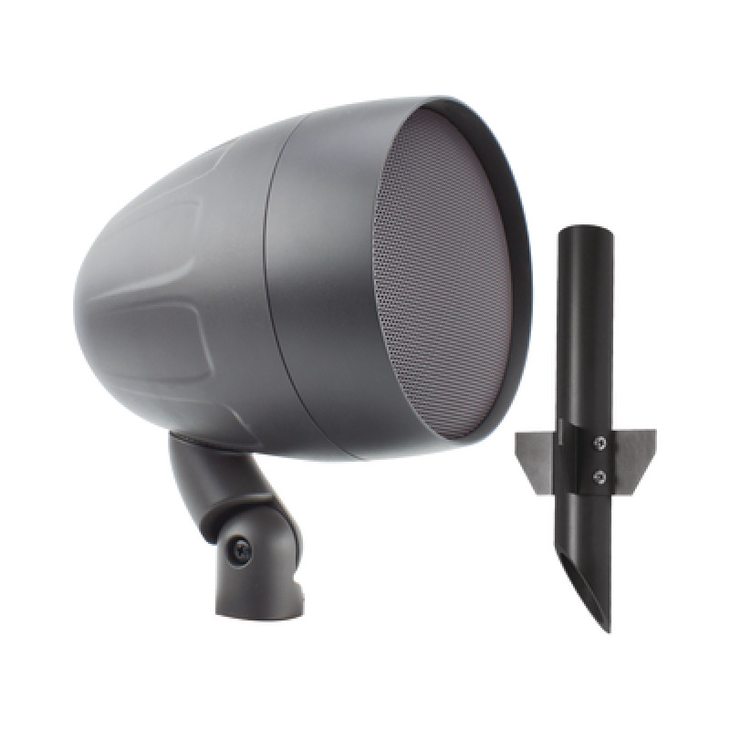 exterior | altavoz de 2 vías | Acoustiscape 8in | 64 Watts | 8 ohms| 70V/100V | Switchable | incluye estaca