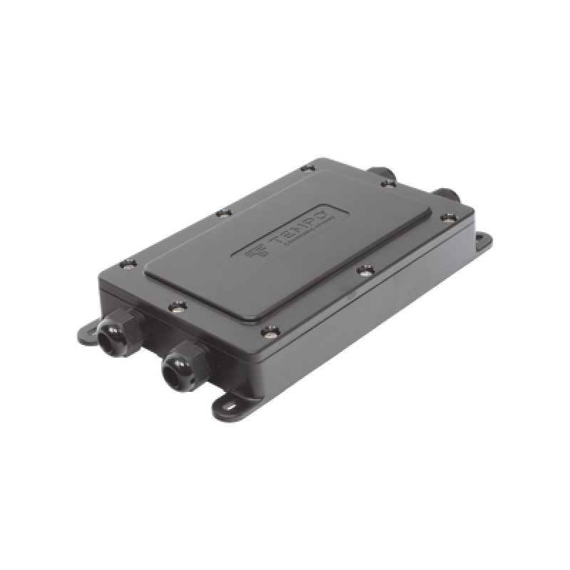 Cierre de Empalme Interior/Exterior para 12 fusiones IP68 4 puertos