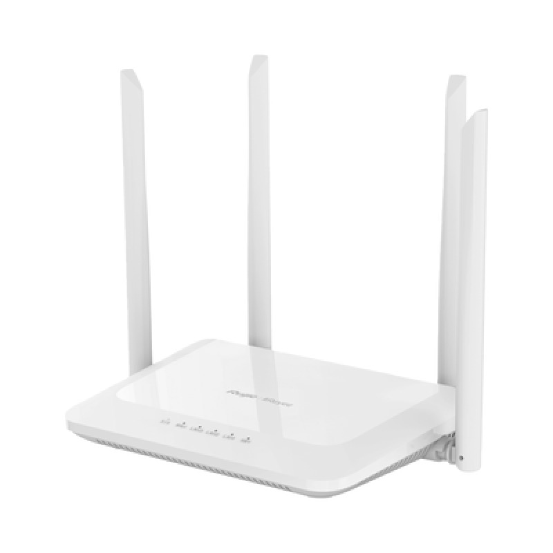 Home Router Inalámbrico WiFi5 Doble Banda 1 Puerto Wan 10/100 y 3 Puertos Lan 10/100 Hasta 1200 Mbps