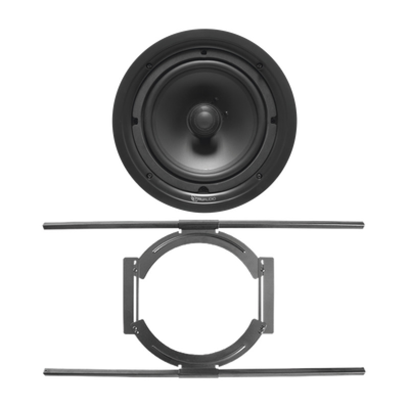 KIT de Bocina de Techo TruAudio de 6in PP6 con Soporte de Acero Rígido para Techos Suspendidos