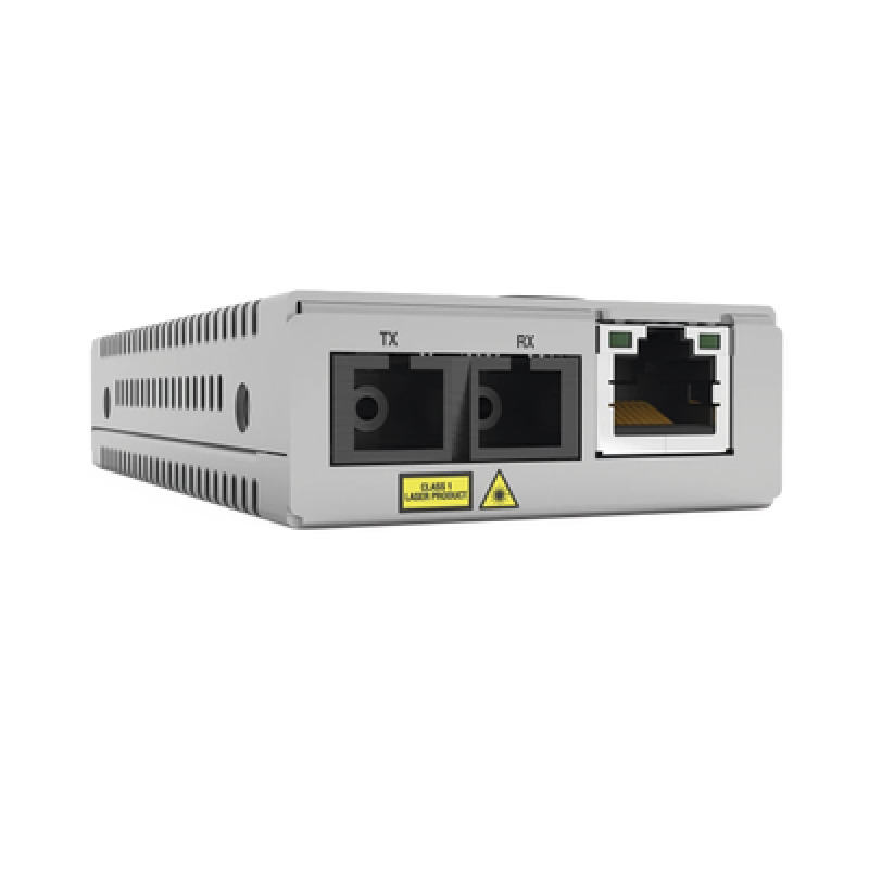 Convertidor de medios TAA Federal 10/100TX  100FX/SC MultiModo Multiregion PSU image 2