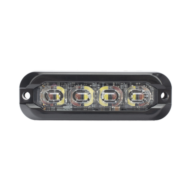 Luz perimetral  8 LED Ultra Brillantes Dual Color Rojo / Claro