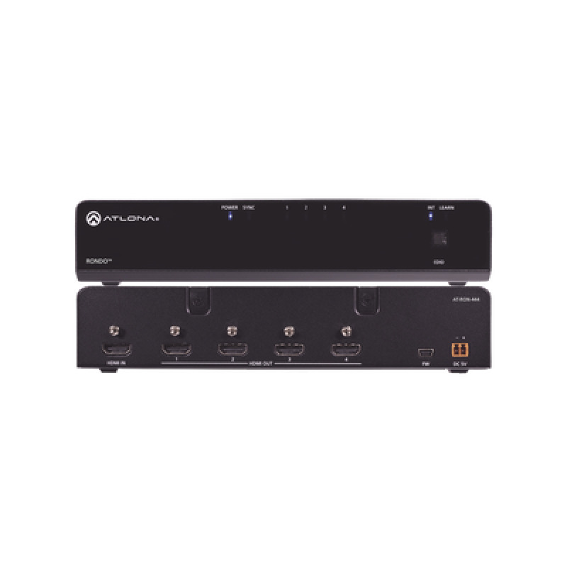 Amplificador de distribución HDMI de cuatro salidas image 2
