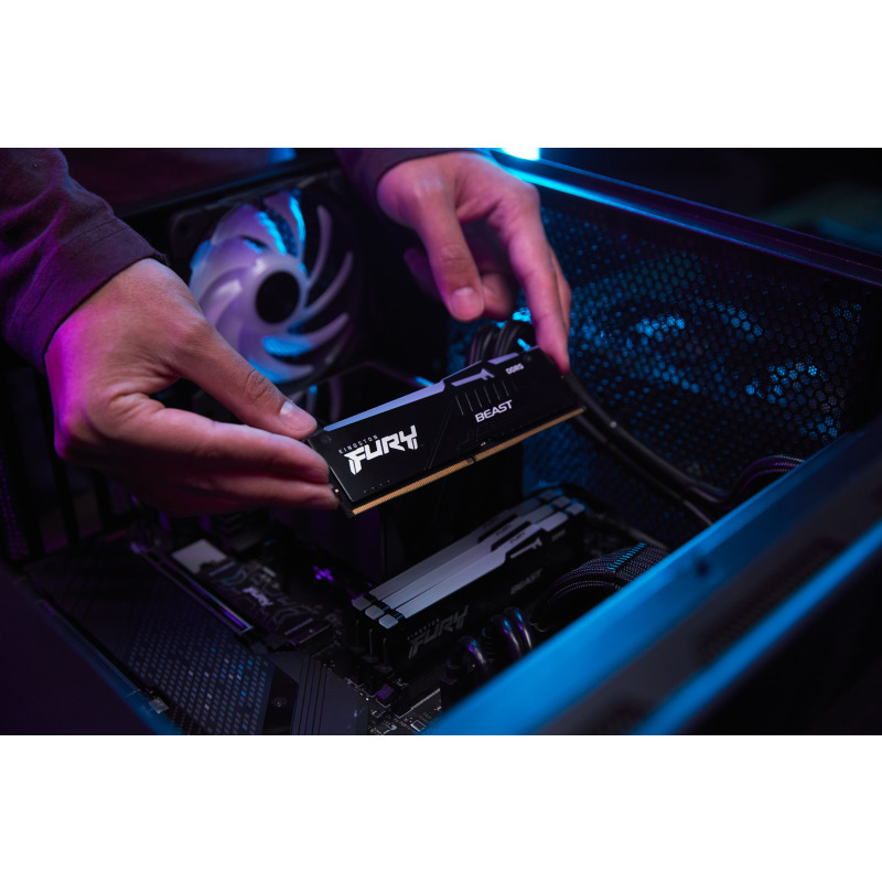 MEMORIA RAM KINGSTON DIMM DDR5 16GB 6000MT/S FURY BEAST BLACK EXPO RGB CL30 288PIN 1.4V C/DISIPADOR DE CALOR P/PC/GAMER/ALTO RENDIMIENTO (KF560C30BBEA-16) image 18