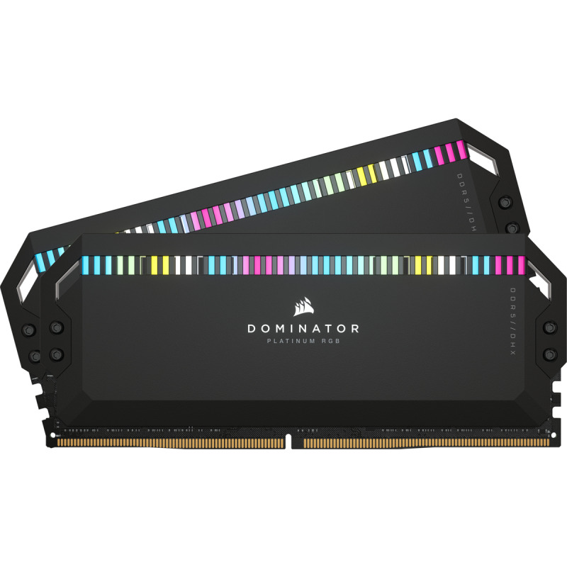 MEMORIA DIMM DDR5 CORSAIR (CMH32GX5M2B6000Z30K) 32GB,6000MHZ,(2X16GB) VENGEANCE RGB,NEGRO,CL30-76 image 3