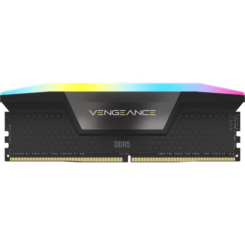 MEMORIA DIMM DDR5 CORSAIR (CMH64GX5M2B6400C32) 64GB 6400MHZ (2X32GB) VENGEANCE RGB,NEGRO CL32-84 image 3