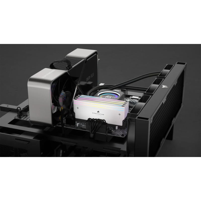 MEMORIA DIMM DDR5 CORSAIR (CMP48GX5M2B7000C36W) 48GB 7000MHZ (2X24GB) DOMINATOR TITANIUM,BLANCO image 8