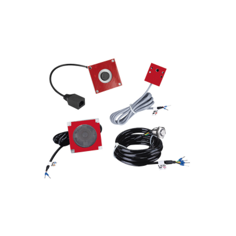 KIT de Accesorios para el modelo PA2F incluye cámara micrófono parlante y botón múltiples aplicaciones image 2