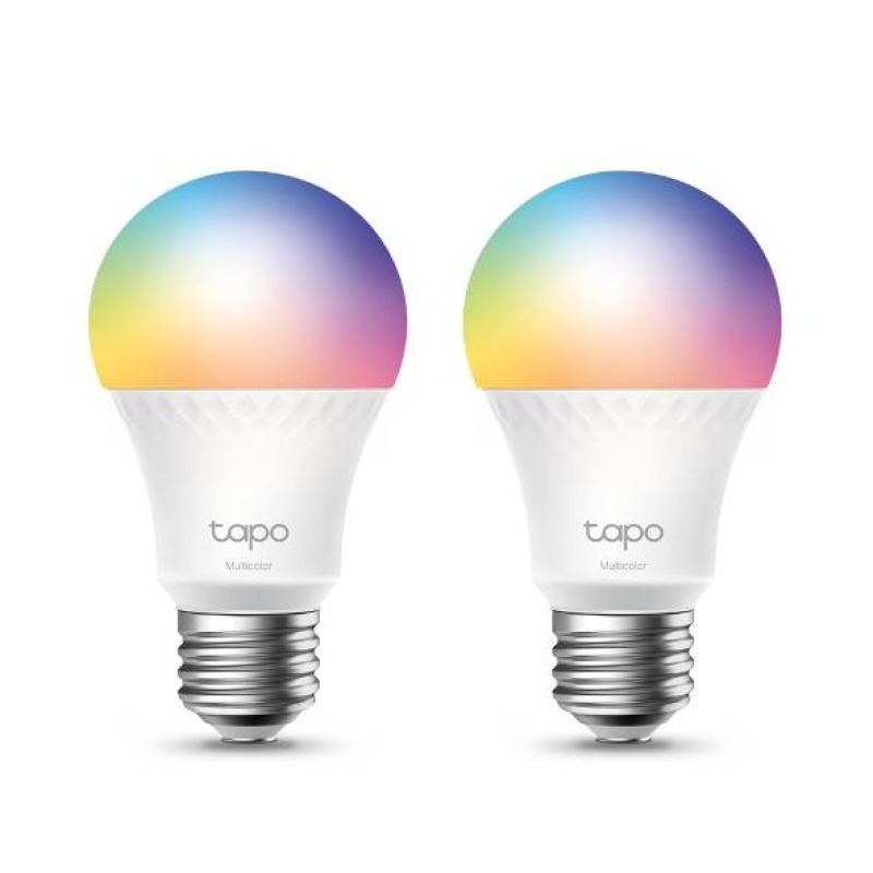 TP-LINK - TAPO L535E(2-PACK) - Foco LED Inteligente RGB con WiFi y función multicolor, equivalente a 75 Watts. Paquete con 2 piezas image 2
