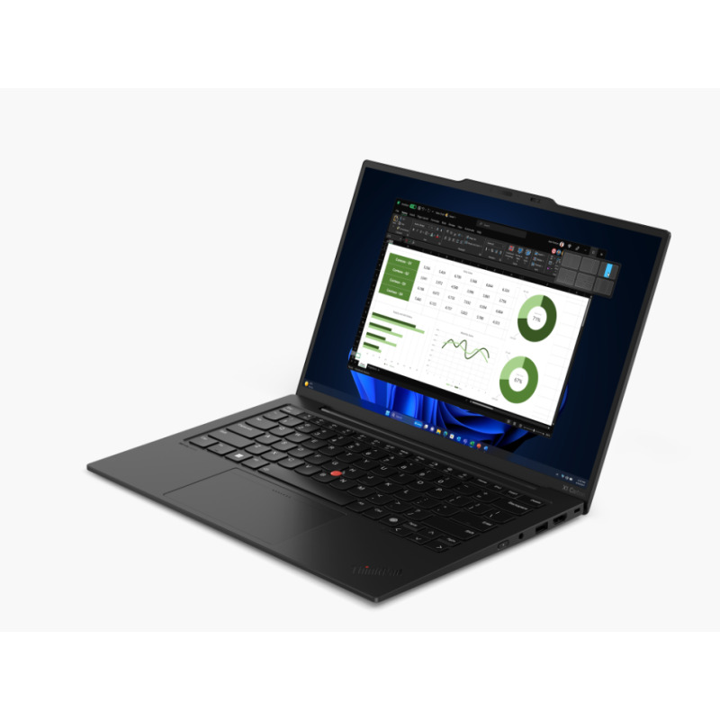 LAPTOP LENOVO THINKPAD X1 CARBON GEN 12| CORE ULTRA 7 155H MAX TURBO 4.8GHZ| 32GB SOLDERED LPDDR5X-6400| 1TB SSD M.2 2280| 14 WUXGA| TECLADO RETROILUMINADO,ESPAÑOL| WIN 11 PRO| 3Y PREMIER SUPPORT