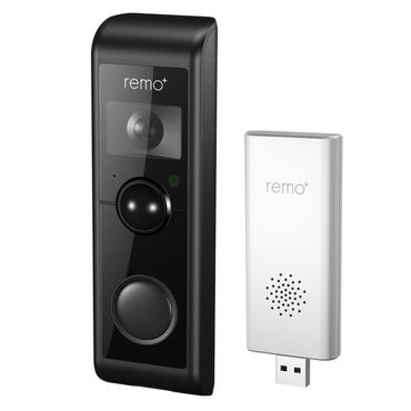 Remo+ RMBW1M sistema de intercomunicación de video 2.1 MP Negro, Blanco