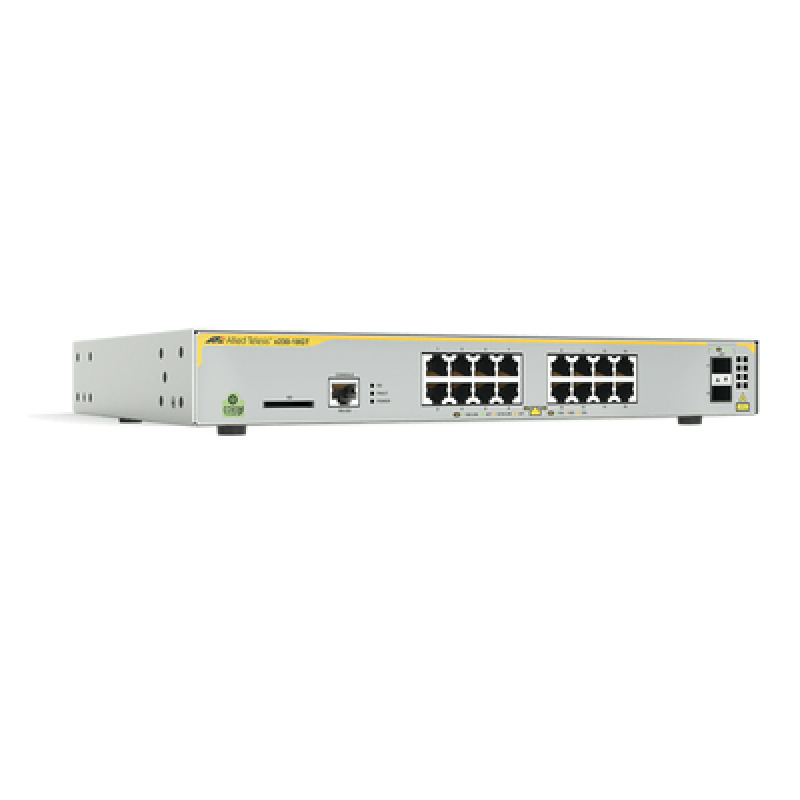 Switch Administrable Capa 3 16 puertos 10/100/1000 Mbps  2 puertos SFP Gigabit
