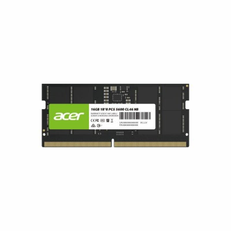 MEMORIA ACER SD200 SODIMM DDR5 16GB 5600MHZ, 1.1V LAPTOP (BL.9BWWA.414) image 2