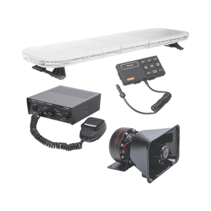 Kit básico para equipamiento de unidades de Seguridad Pública